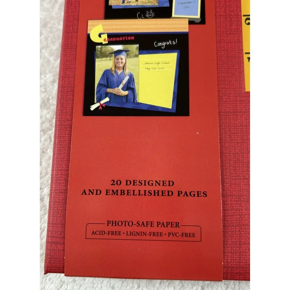 NIB Hallmark School Years (K-12) Instant Scrapbook 20 Designed Pages 12